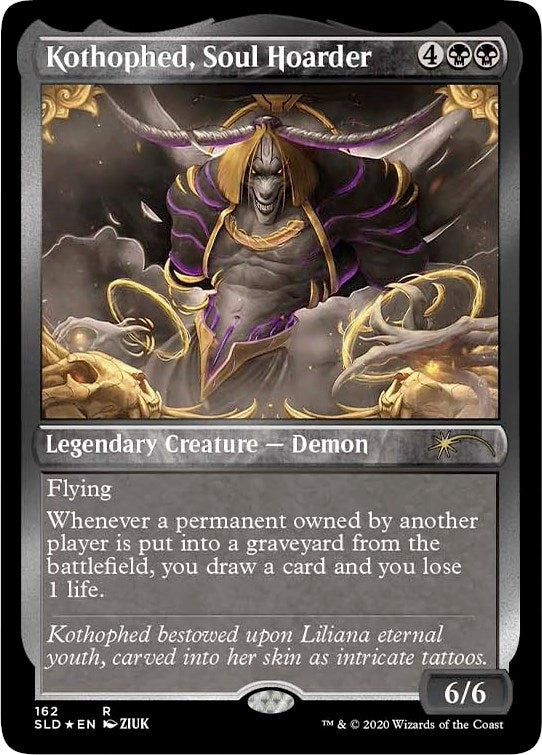 Image for Kothophed, Soul Hoarder (Foil Etched) (162) [Secret Lair Drop Series]