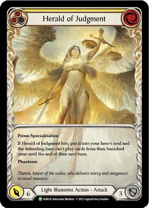 Image for Herald of Judgment - FAB028 (FAB028) (Flesh and Blood: Promo Cards) - Flesh and Blood TCG