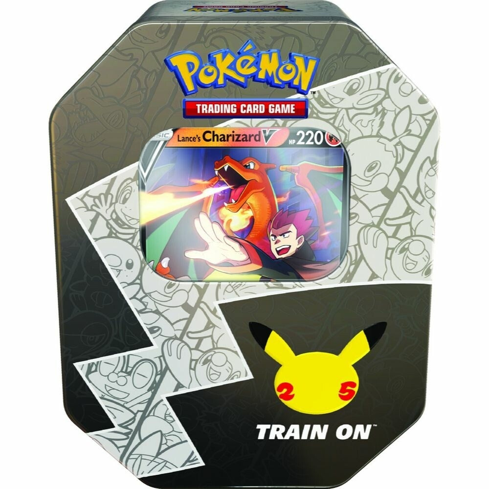 Image for Pokemon Celebrations International Tin [Lance's Charizard V] [Celebrations]