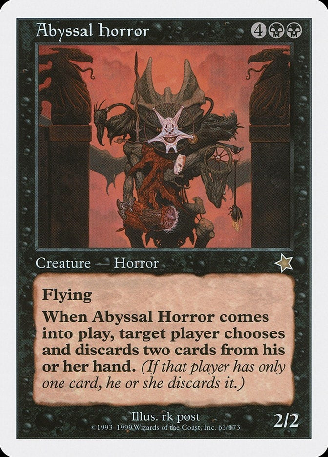 Image for Abyssal Horror (63) [Starter 1999]