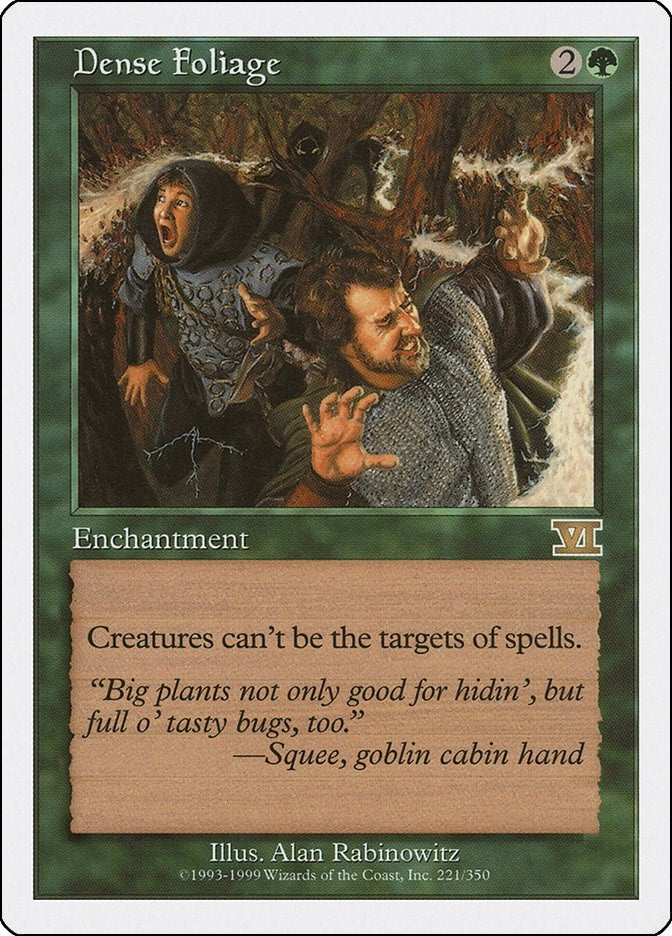 Image for Dense Foliage (221) [Classic Sixth Edition]