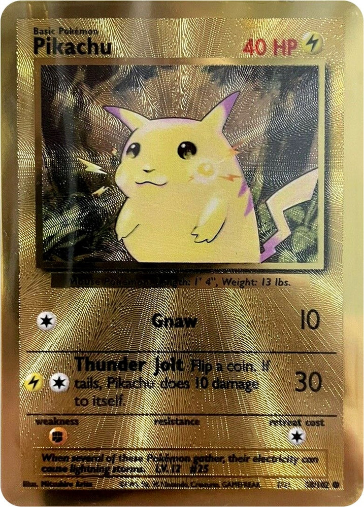 Pikachu - 58/102 (Celebrations Metal Card) (058/102) (MCAP)