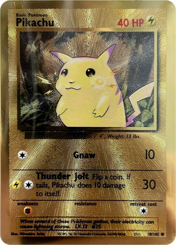 Pikachu - 58/102 (Celebrations Metal Card) (058/102) (MCAP)