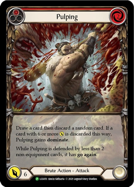 Image for Pulping (Red) - LGS051 (LGS051) (Flesh and Blood: Promo Cards) - Flesh and Blood TCG