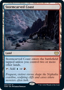 Image for Stormcarved Coast (265) [Innistrad: Crimson Vow]