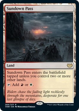 Image for Sundown Pass (266) [Innistrad: Crimson Vow]