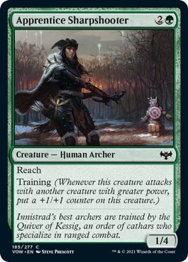 Image for Apprentice Sharpshooter (185) [Innistrad: Crimson Vow]