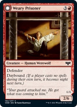 Image for Weary Prisoner (184) [Innistrad: Crimson Vow]