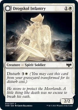 Image for Drogskol Infantry (10) [Innistrad: Crimson Vow]