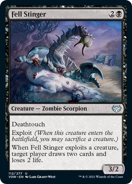 Image for Fell Stinger (112) [Innistrad: Crimson Vow]