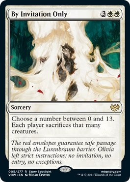 Image for By Invitation Only (5) [Innistrad: Crimson Vow]