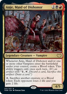 Image for Anje, Maid of Dishonor (231) [Innistrad: Crimson Vow]