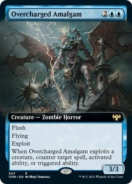 Image for Overcharged Amalgam (Extended Art) (363) [Innistrad: Crimson Vow]