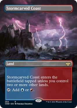 Image for Stormcarved Coast (Borderless) (284) [Innistrad: Crimson Vow]