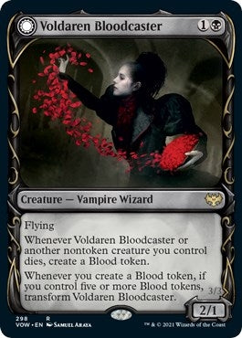 Image for Voldaren Bloodcaster (Showcase) (298) [Innistrad: Crimson Vow]