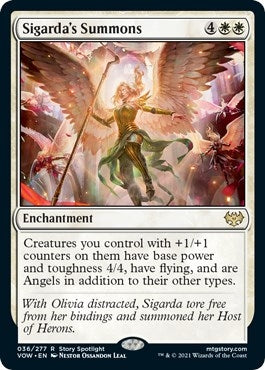Image for Sigarda's Summons (36) [Innistrad: Crimson Vow]