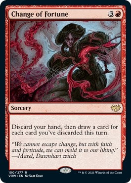 Image for Change of Fortune (150) [Innistrad: Crimson Vow]