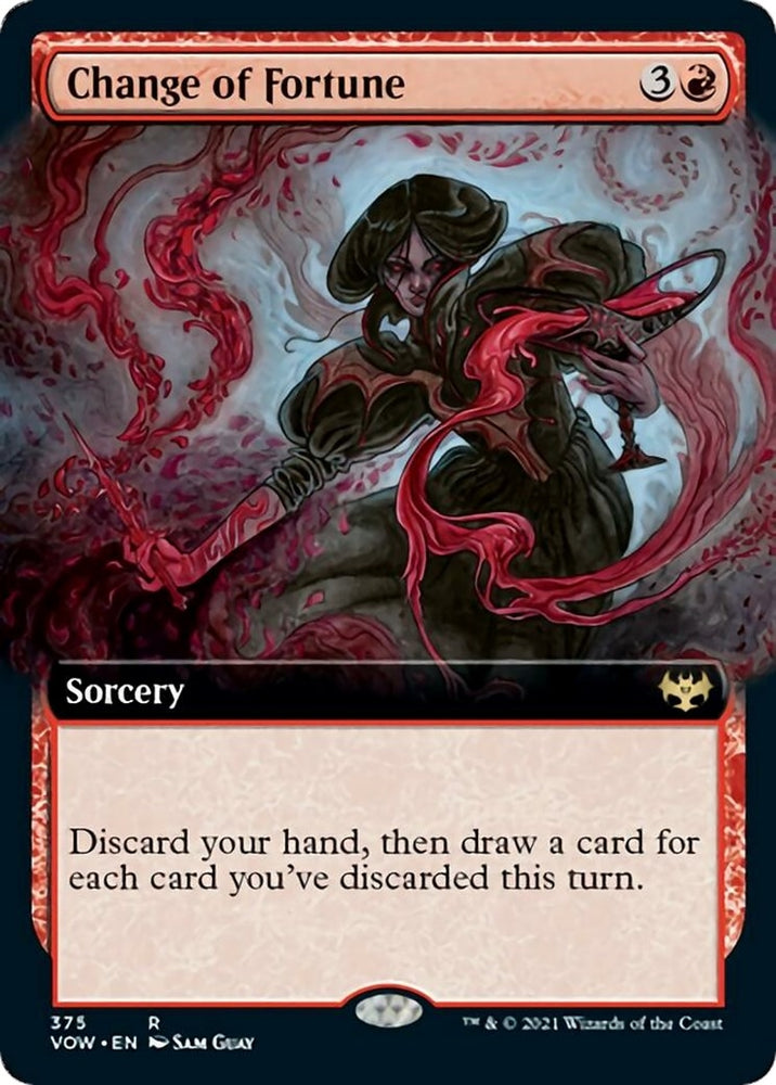 Image for Change of Fortune (Extended Art) (375) [Innistrad: Crimson Vow]