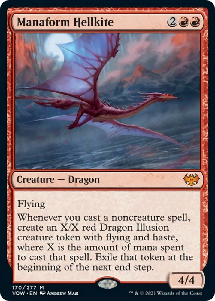 Image for Manaform Hellkite (170) [Innistrad: Crimson Vow]