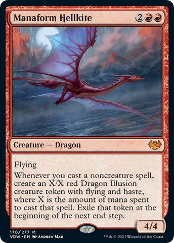 Image for Manaform Hellkite (170) [Innistrad: Crimson Vow]