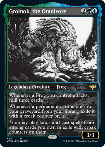 Image for Grolnok, the Omnivore (Showcase) (324) [Innistrad: Crimson Vow]