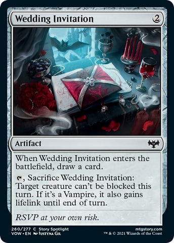 Image for Wedding Invitation (260) [Innistrad: Crimson Vow]