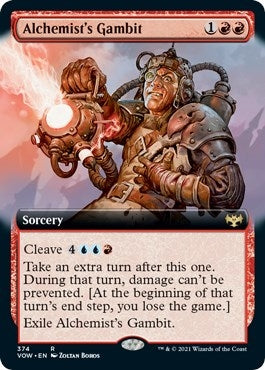 Image for Alchemist's Gambit (Extended Art) (374) [Innistrad: Crimson Vow]