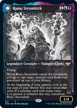 Image for Runo Stromkirk (Showcase) (327) (327) [Innistrad: Crimson Vow]