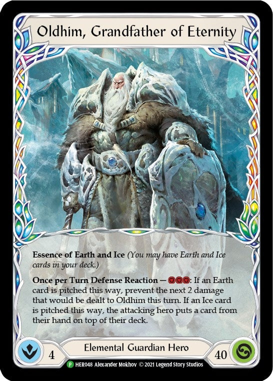 Image for Oldhim, Grandfather of Eternity - HER048 (HER048) (Flesh and Blood: Promo Cards) - Flesh and Blood TCG