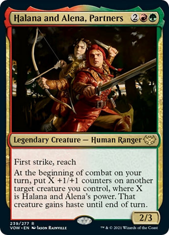 Image for Halana and Alena, Partners (239) [Innistrad: Crimson Vow]