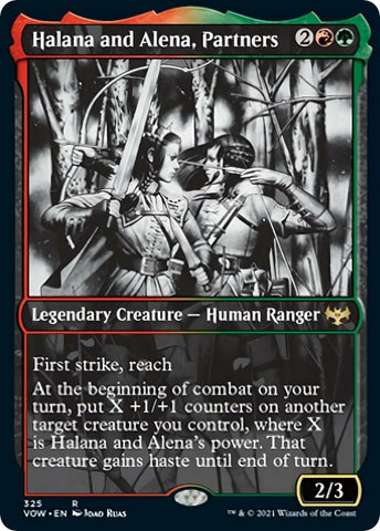 Image for Halana and Alena, Partners (Showcase) (325) [Innistrad: Crimson Vow]