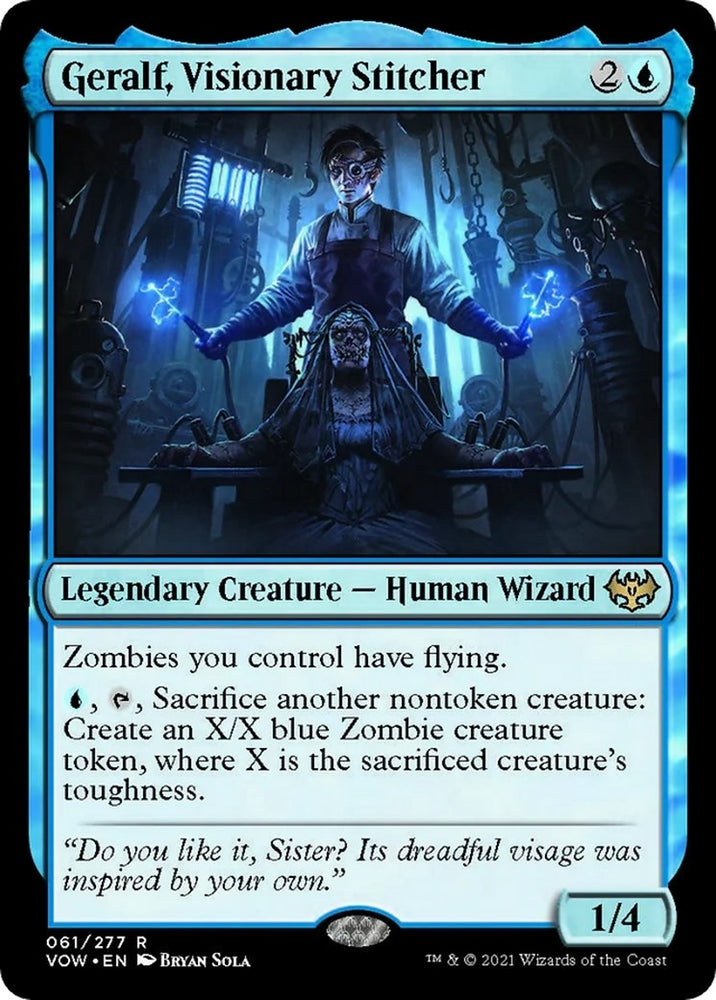 Image for Geralf, Visionary Stitcher (61) [Innistrad: Crimson Vow]