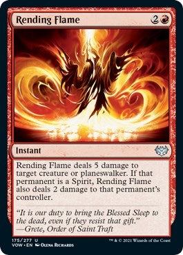 Image for Rending Flame (175) [Innistrad: Crimson Vow]