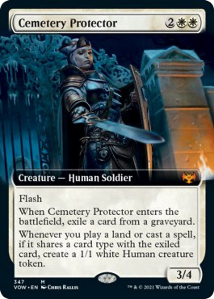 Image for Cemetery Protector (Extended Art) (347) [Innistrad: Crimson Vow]