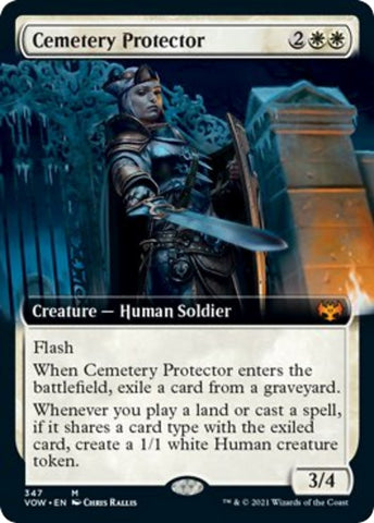 Image for Cemetery Protector (Extended Art) (347) [Innistrad: Crimson Vow]