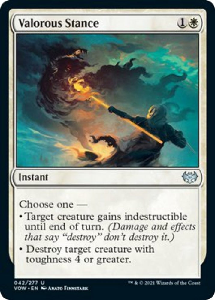 Image for Valorous Stance (42) [Innistrad: Crimson Vow]
