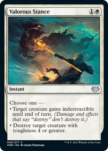 Image for Valorous Stance (42) [Innistrad: Crimson Vow]