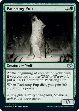 Image for Packsong Pup (213) [Innistrad: Crimson Vow]