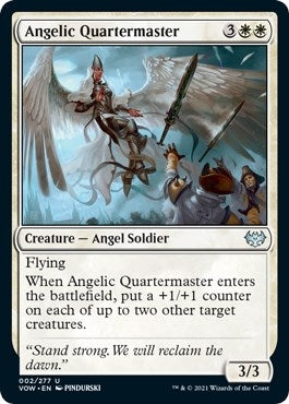 Image for Angelic Quartermaster (2) [Innistrad: Crimson Vow]