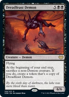 Image for Dreadfeast Demon (108) [Innistrad: Crimson Vow]