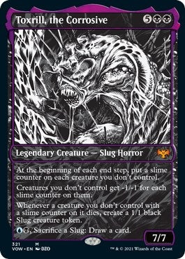 Image for Toxrill, the Corrosive (Showcase) (321) [Innistrad: Crimson Vow]