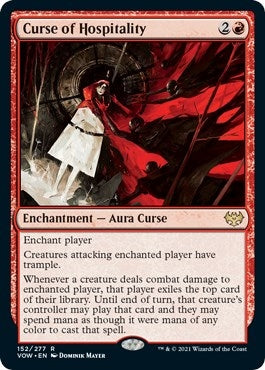 Image for Curse of Hospitality (152) [Innistrad: Crimson Vow]