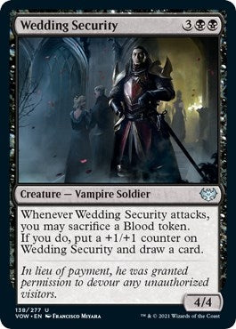 Image for Wedding Security (138) [Innistrad: Crimson Vow]
