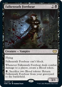 Image for Falkenrath Forebear (111) [Innistrad: Crimson Vow]