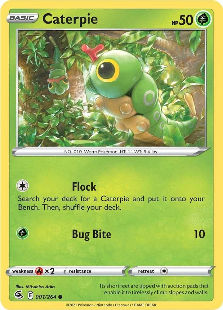 Image for Caterpie (001/264) [SWSH08: Fusion Strike]
