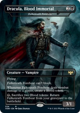 Image for Dracula, Blood Immortal - Falkenrath Forebear (334) [Innistrad: Crimson Vow]
