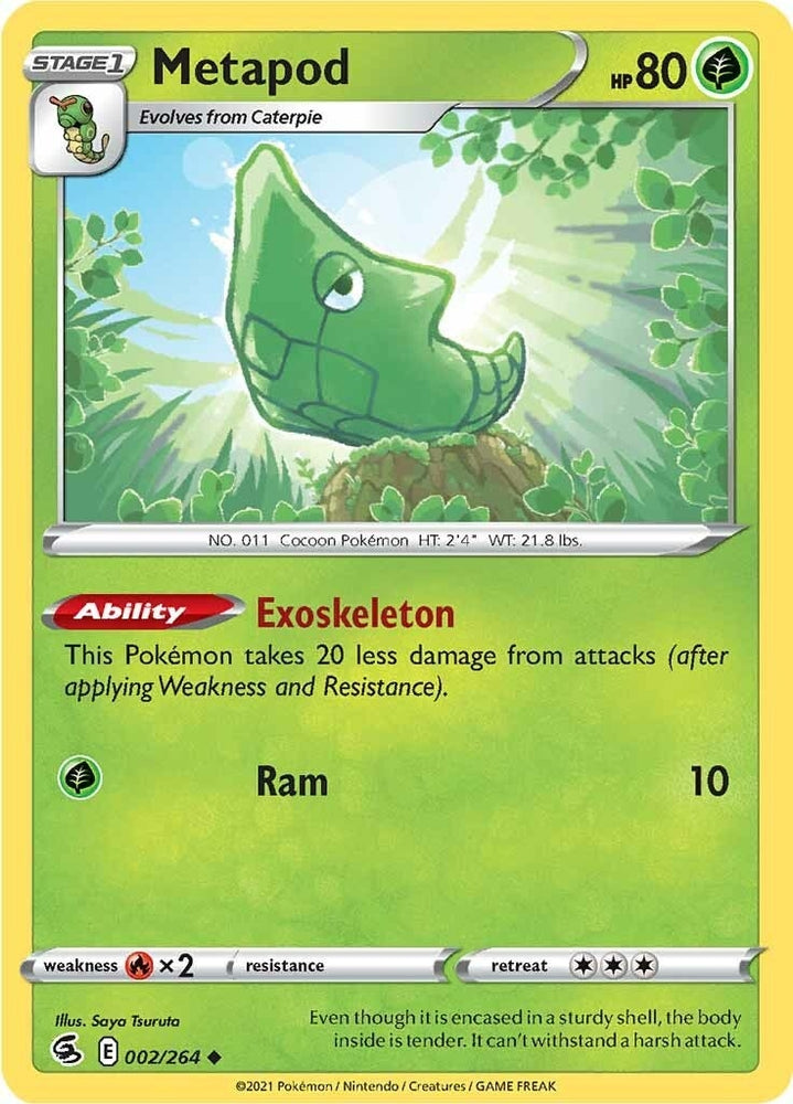 Image for Metapod (002/264) [SWSH08: Fusion Strike]