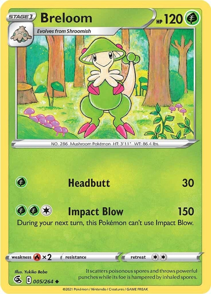 Image for Breloom (005/264) [SWSH08: Fusion Strike]