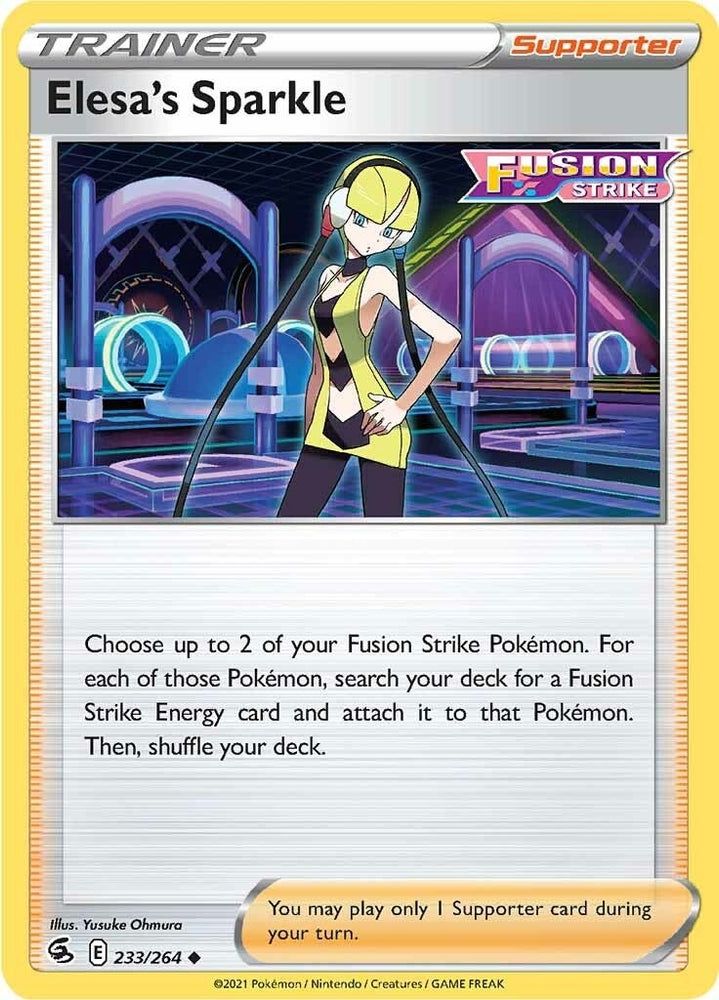 Image for Elesa's Sparkle (233/264) [SWSH08: Fusion Strike]