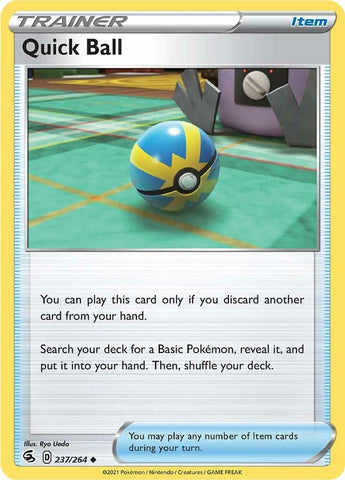 Image for Quick Ball (237/264) [SWSH08: Fusion Strike]